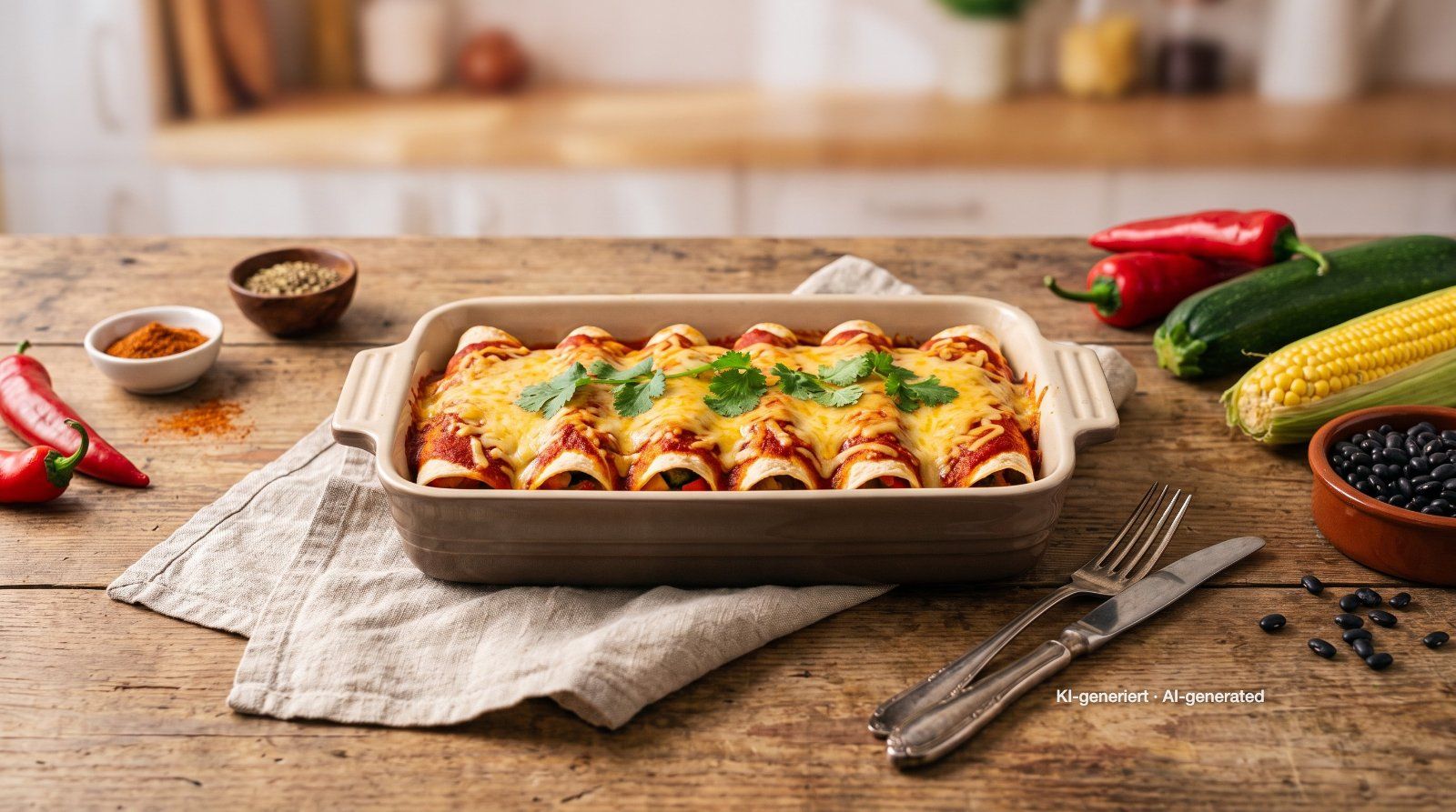 Veggie Enchiladas