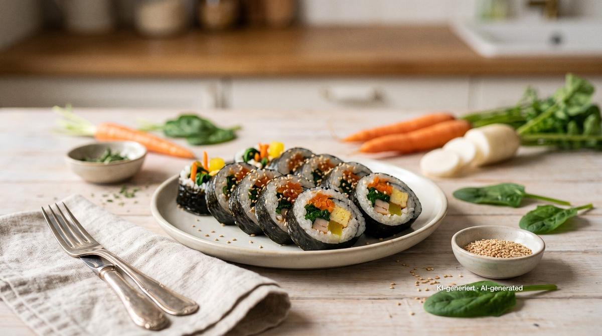 Gimbap – Recipe and image AI-created, editorially reviewed