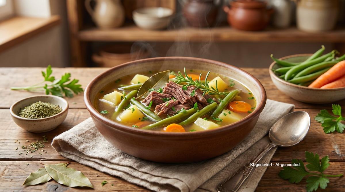 German Green Bean Stew – Recipe and image AI-created, editorially reviewed