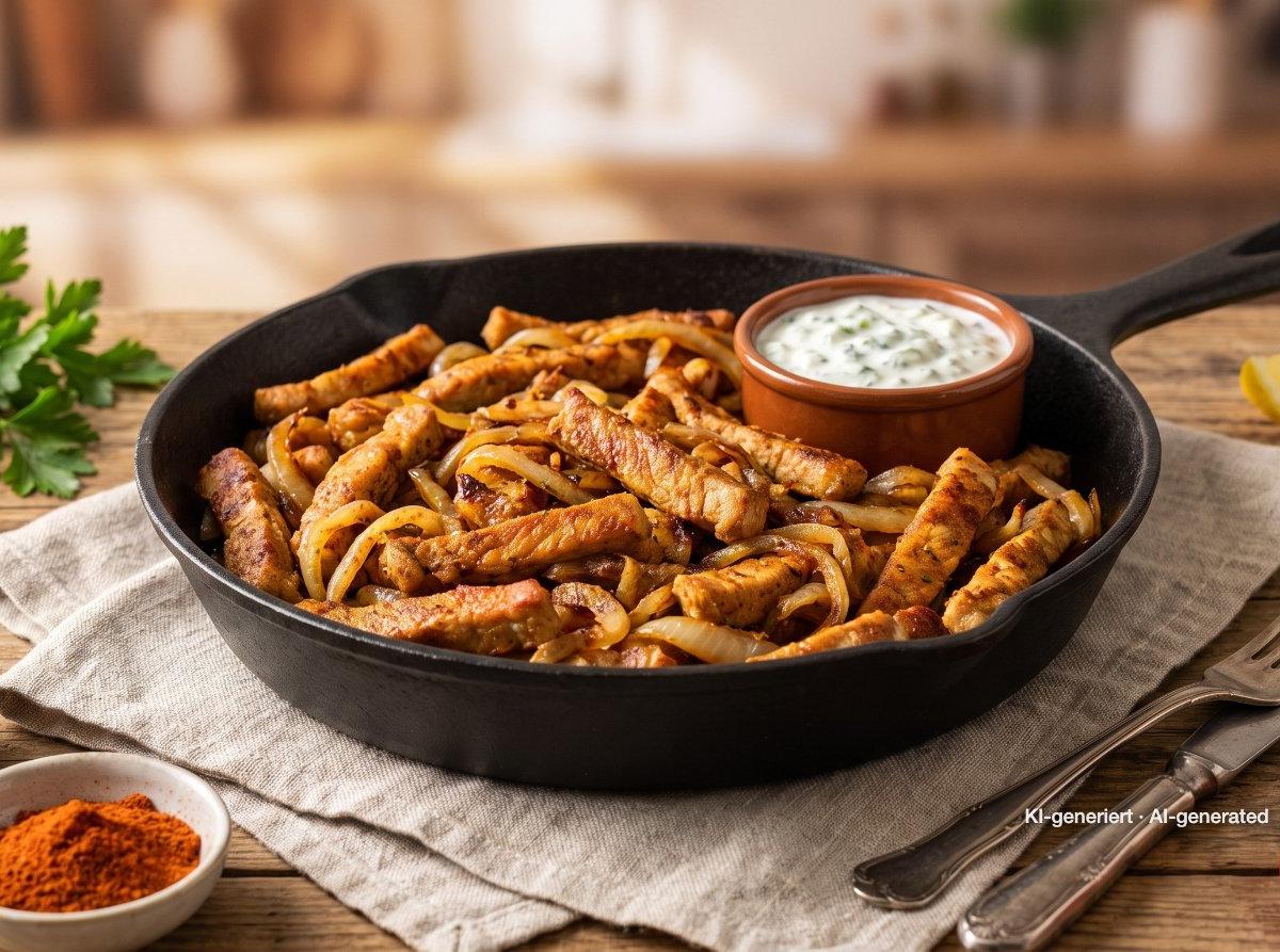 Greek Gyros Skillet