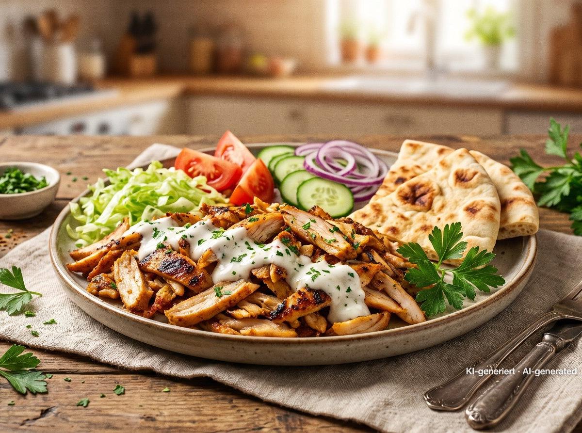 Chicken Döner Plate