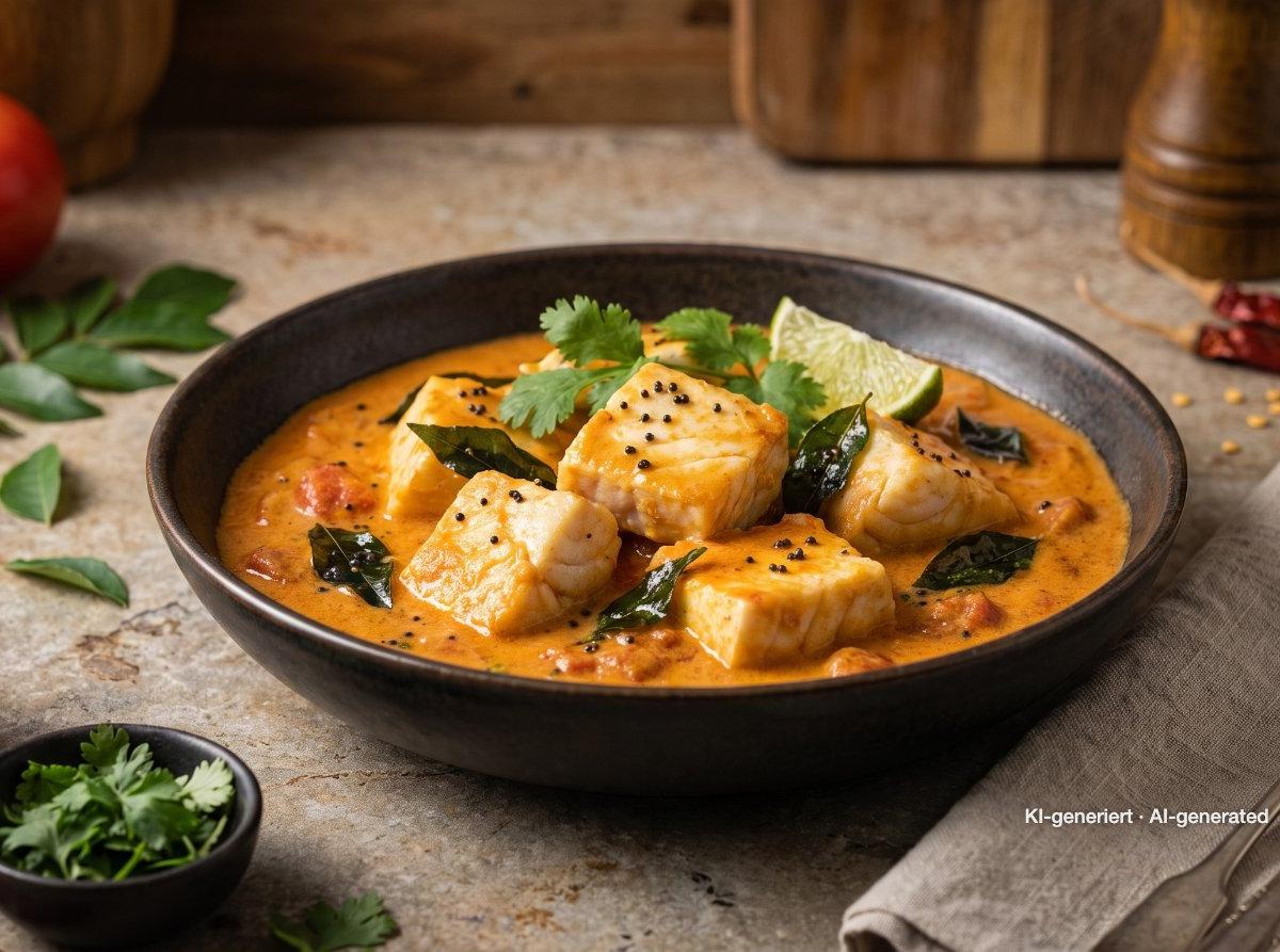 Curry de poisson à l'indienne