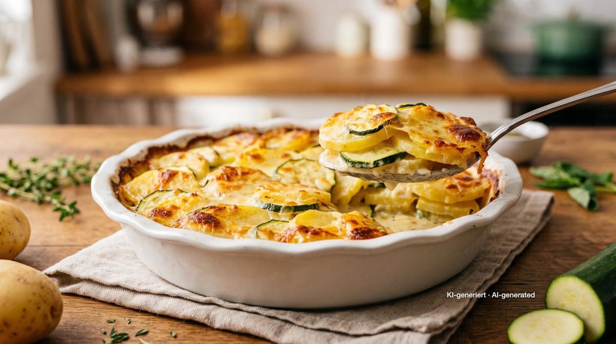 Potato and Vegetable Bake – Recipe and image AI-created, editorially reviewed