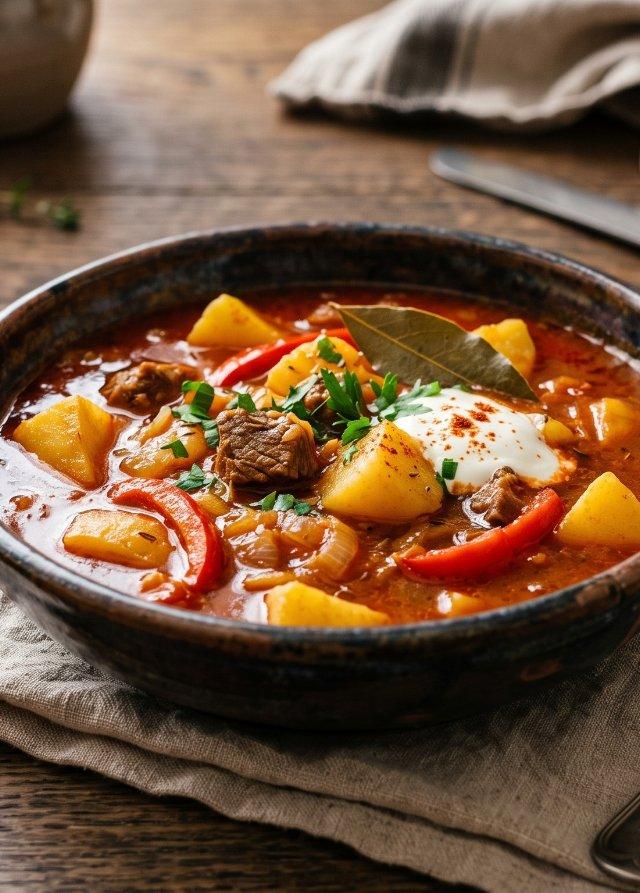 Gulasch de patatas