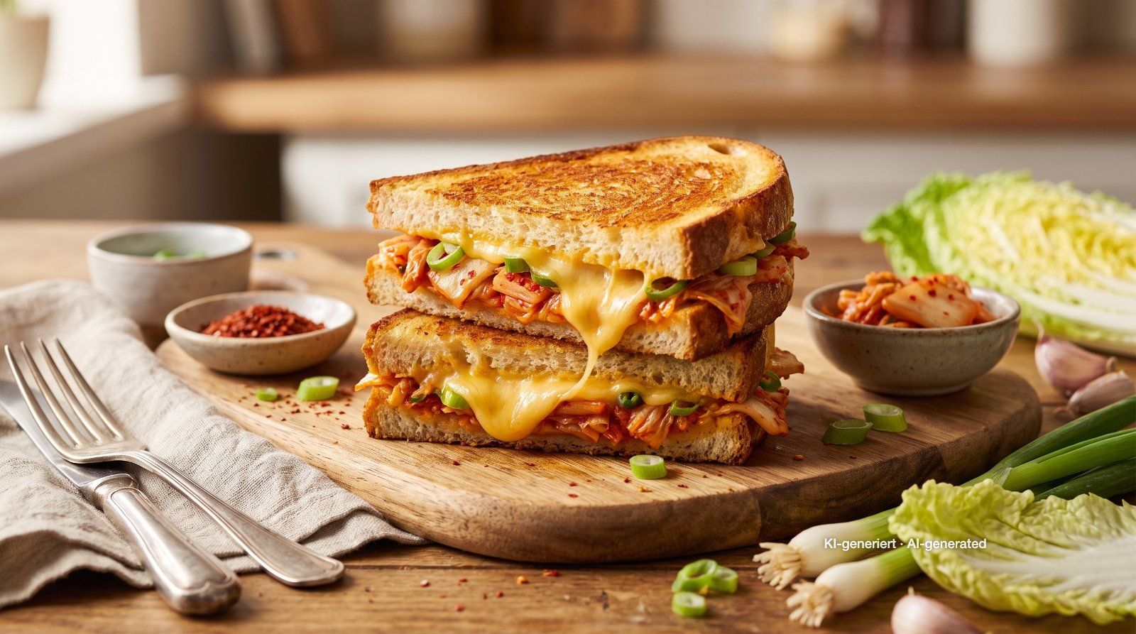 Kimchi Grilled Cheese