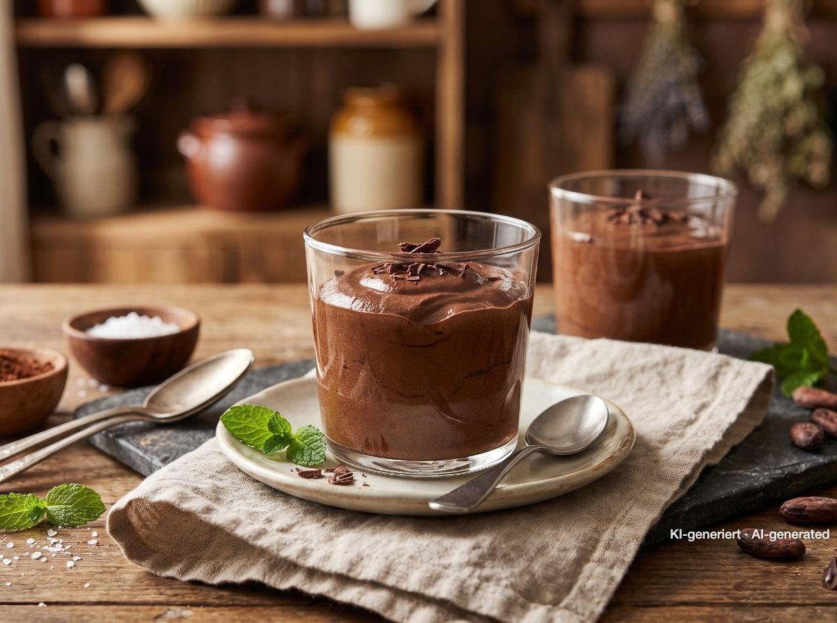 Mousse de chocolate clásica
