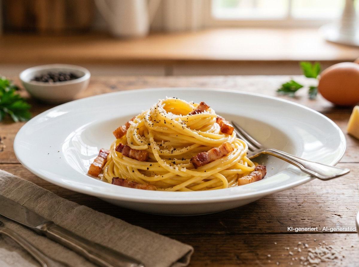 Spaghetti carbonara classiques