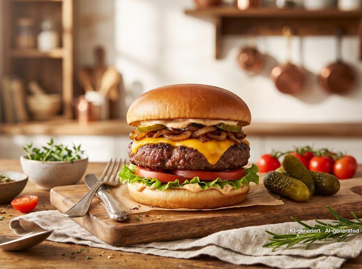 Hamburguesa clásica de ternera