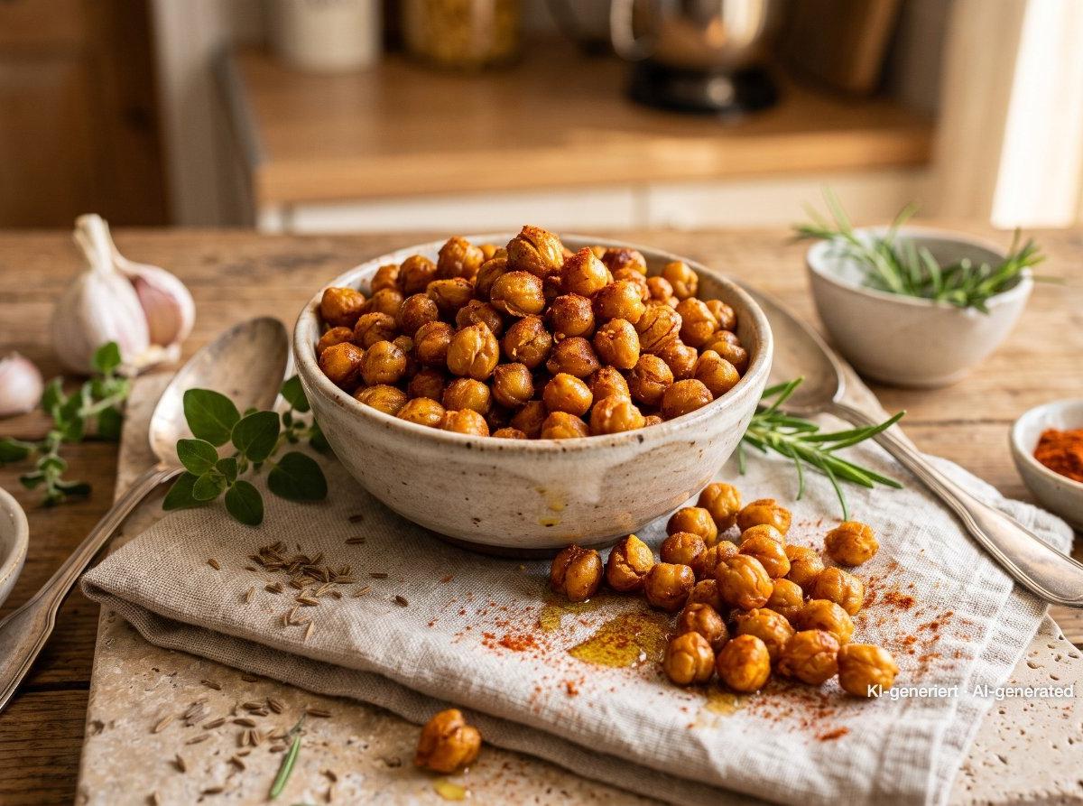 Crispy Roasted Chickpeas