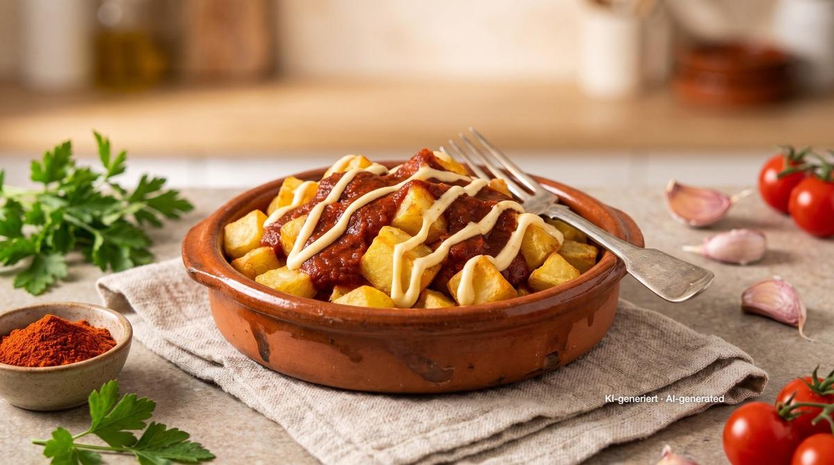 Crispy Patatas Bravas – Recipe and image AI-created, editorially reviewed