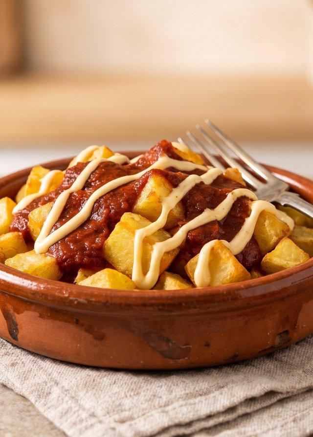Knusprige Patatas Bravas