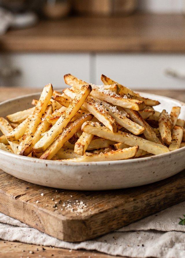 Frites de chou-rave au four