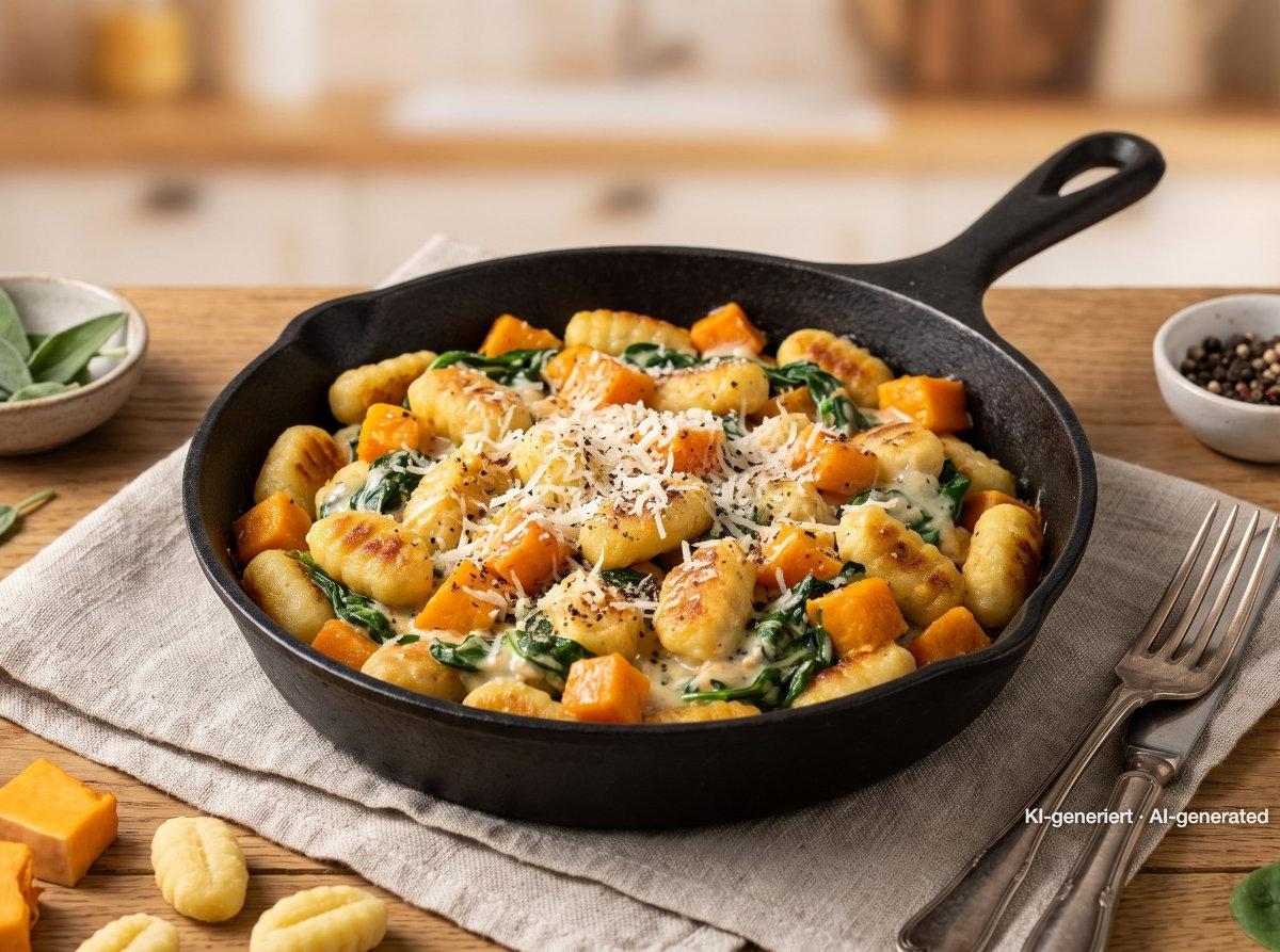 Pumpkin Gnocchi Skillet