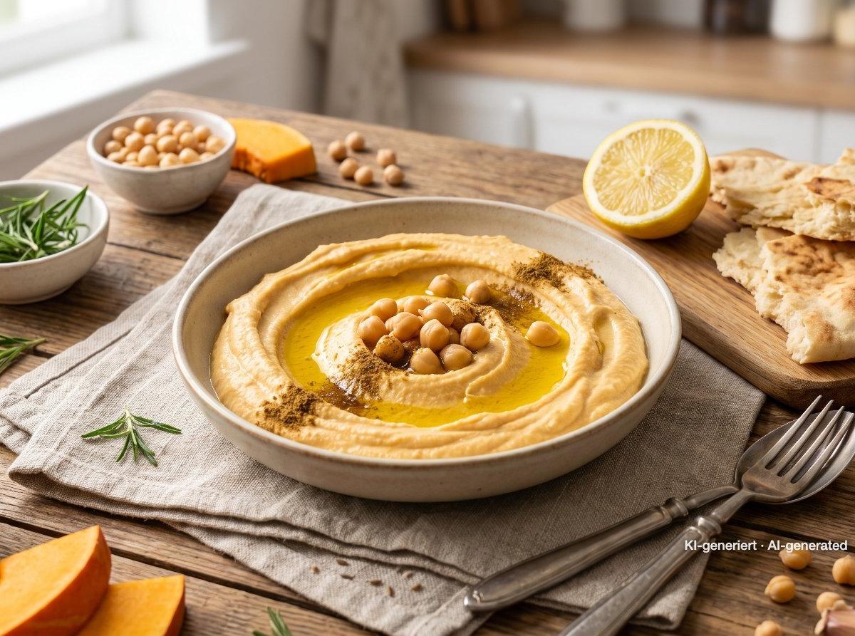 Kürbis-Hummus