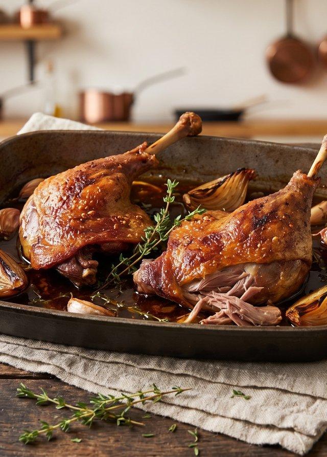 Slow-Roasted Duck Legs