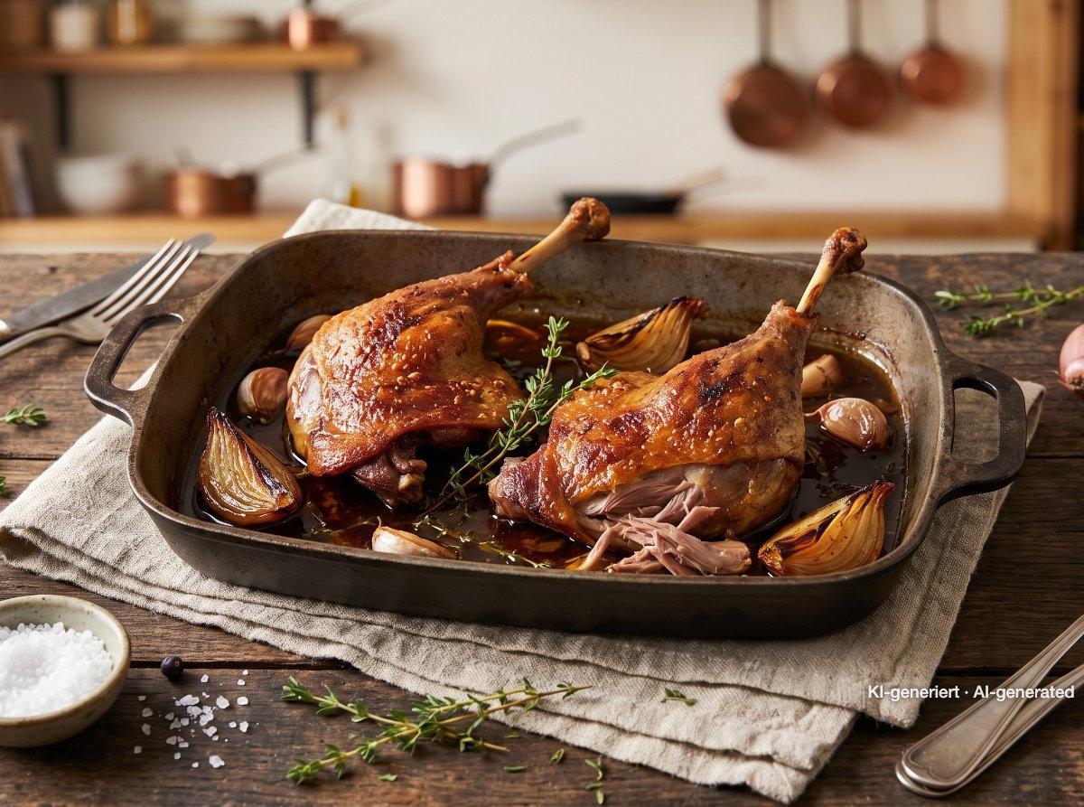 Slow-Roasted Duck Legs