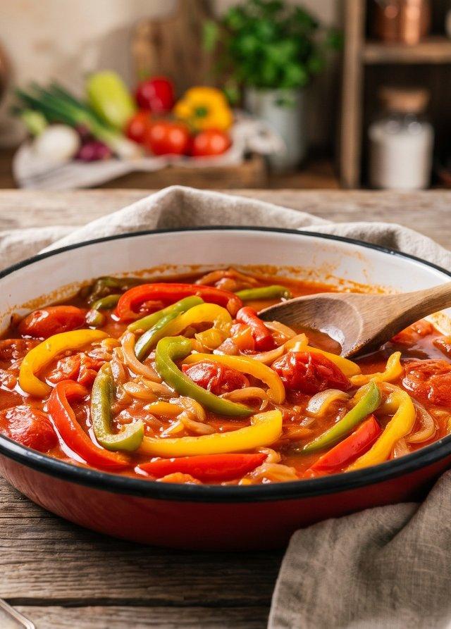 Lecsó — peperonata ungherese