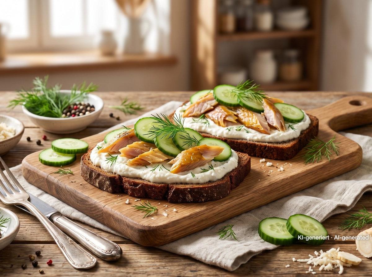 Smoked Mackerel and Horseradish Bread