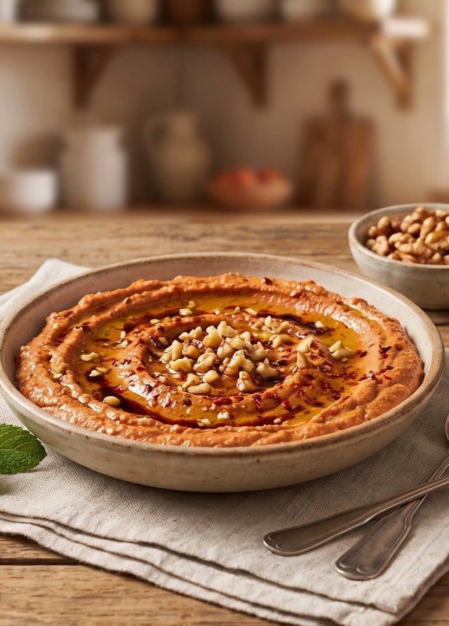 Muhammara – crema di peperoni e noci