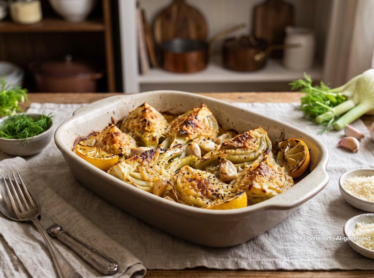 Roasted Parmesan Fennel
