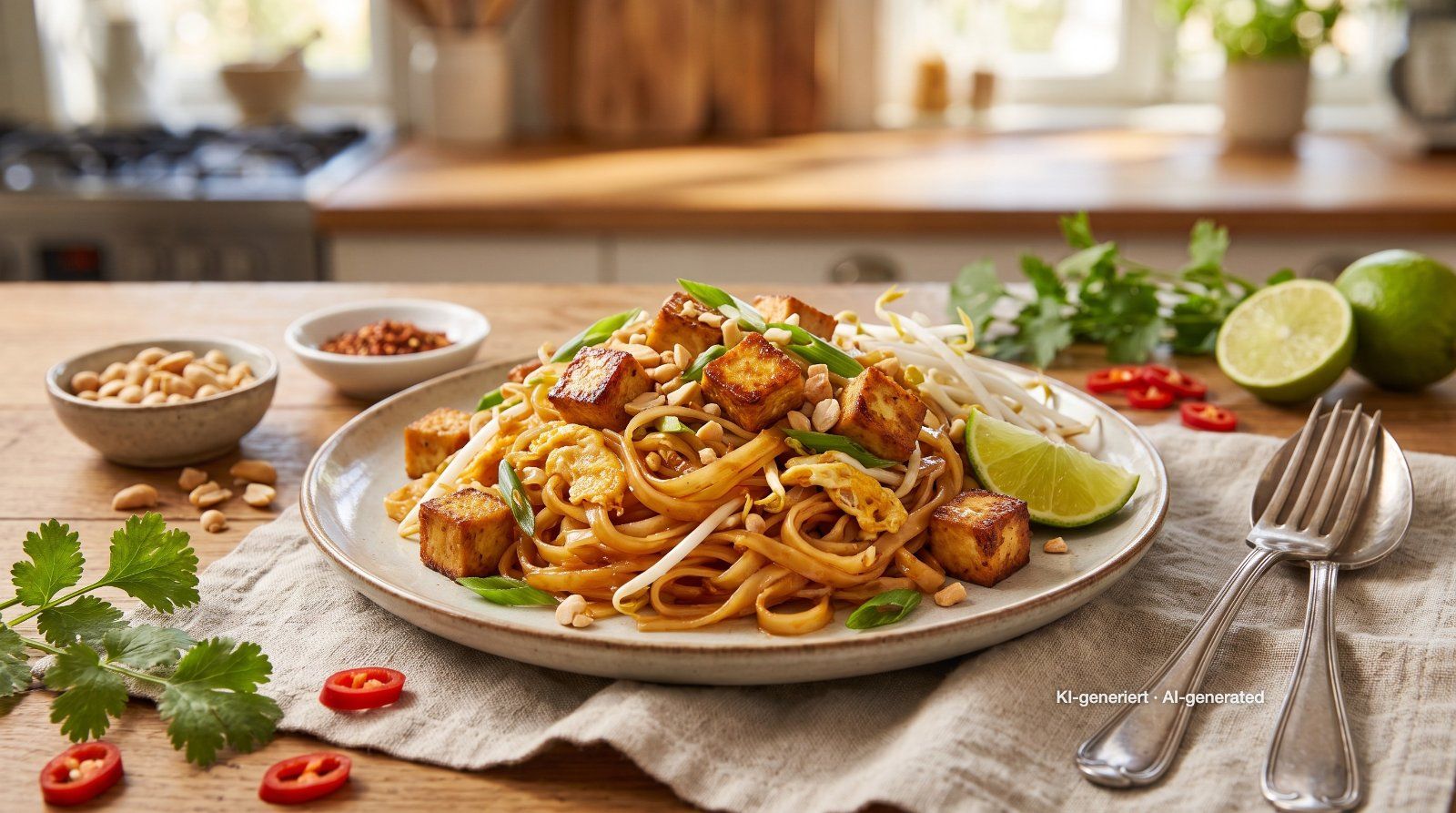 Pad Thai mit Tofu