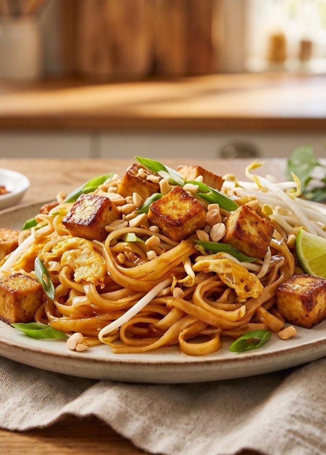 Pad thai con tofu