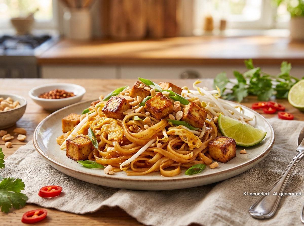 Pad thai con tofu