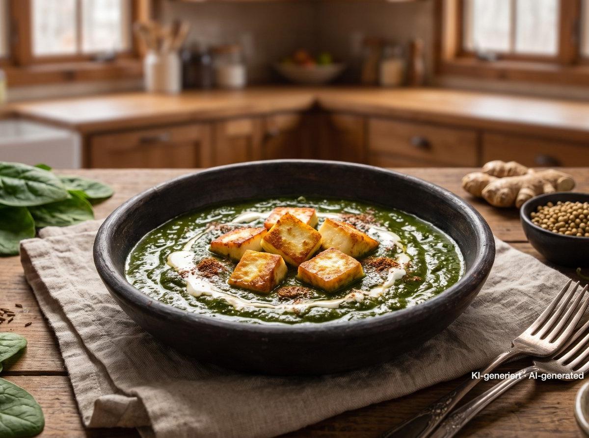 Palak paneer
