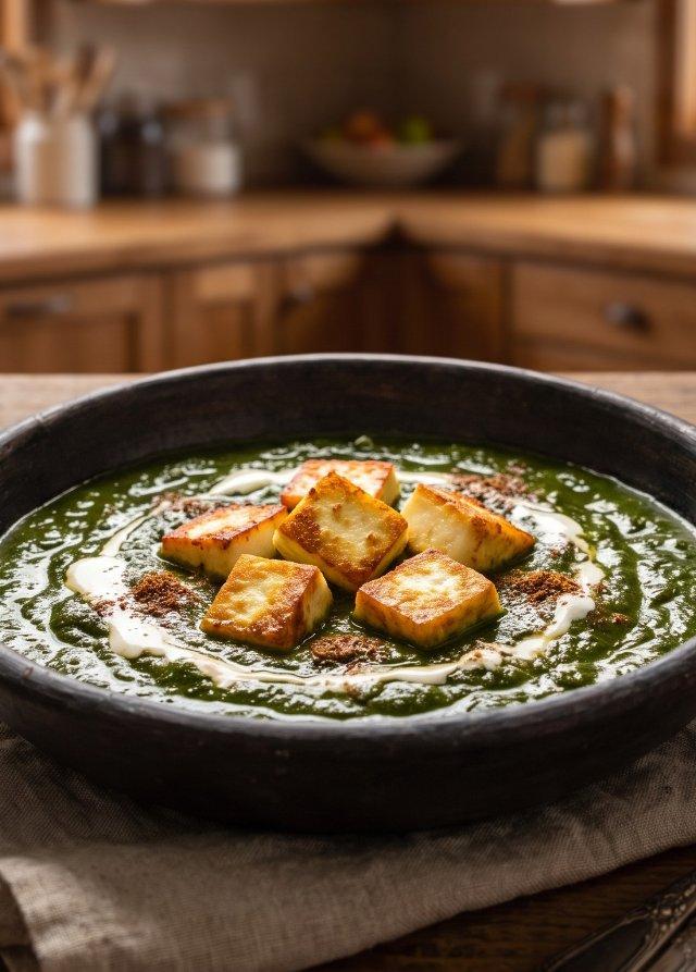 Palak paneer