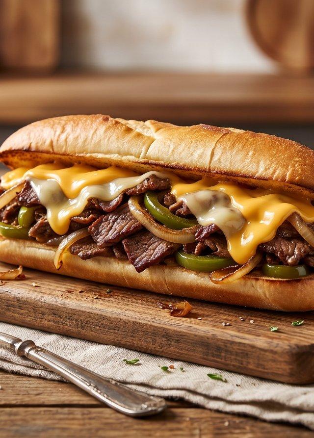 Philly Cheesesteak Sandwich