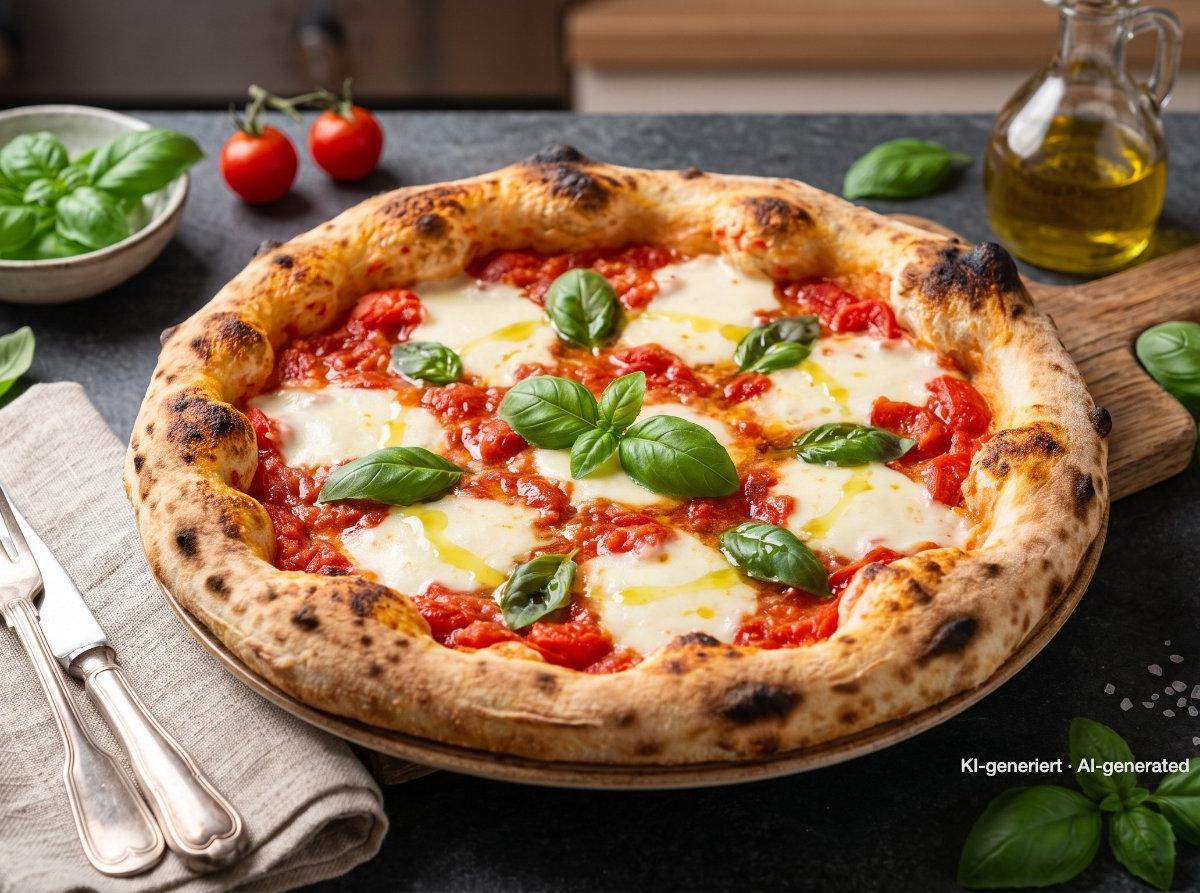 Homemade Pizza Margherita