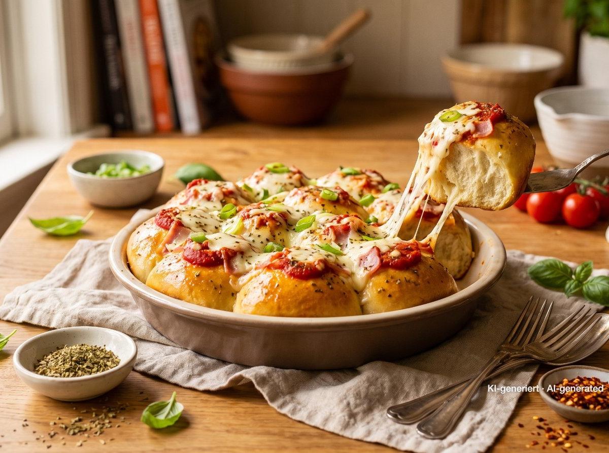 Pizza Pull-Apart Buns