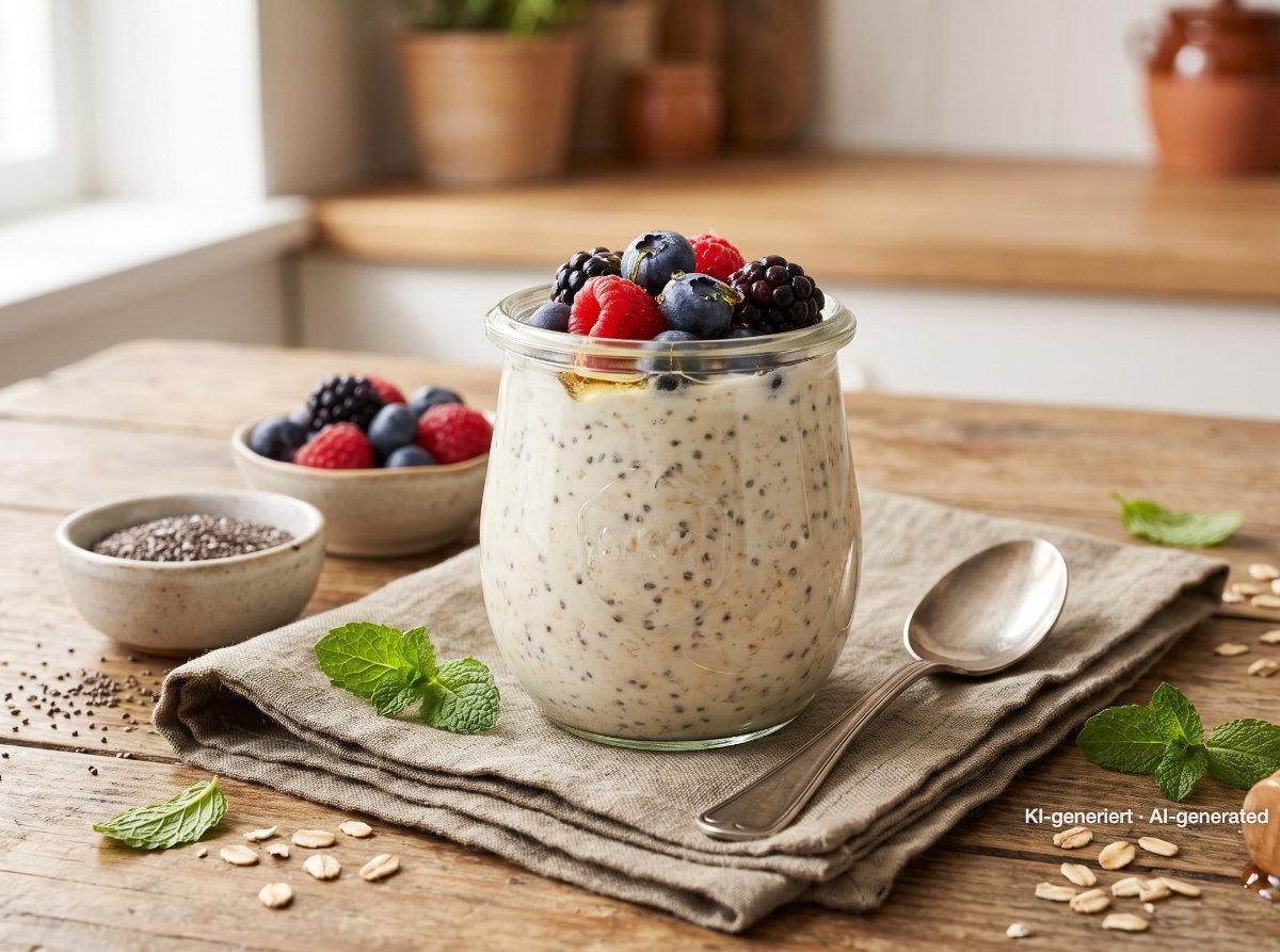 High-Protein Overnight Oats