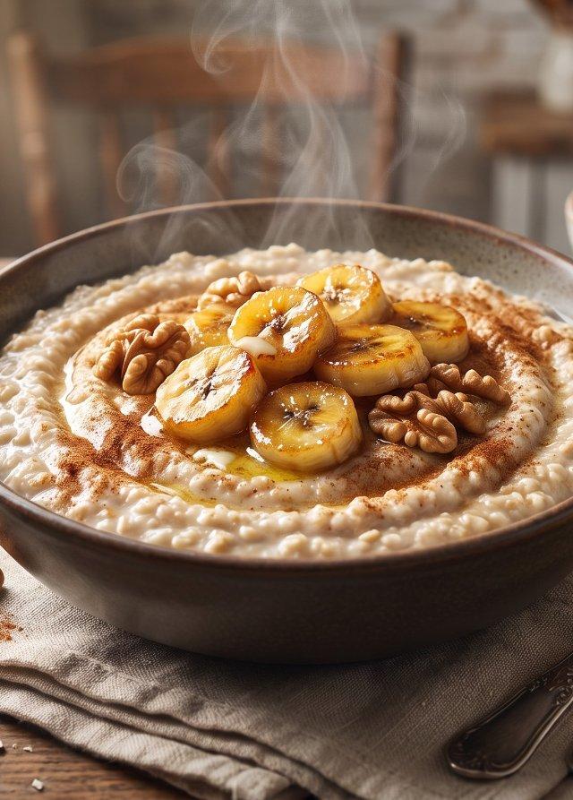 Banana Protein Porridge
