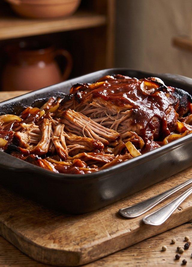 Pulled Pork aus dem Ofen