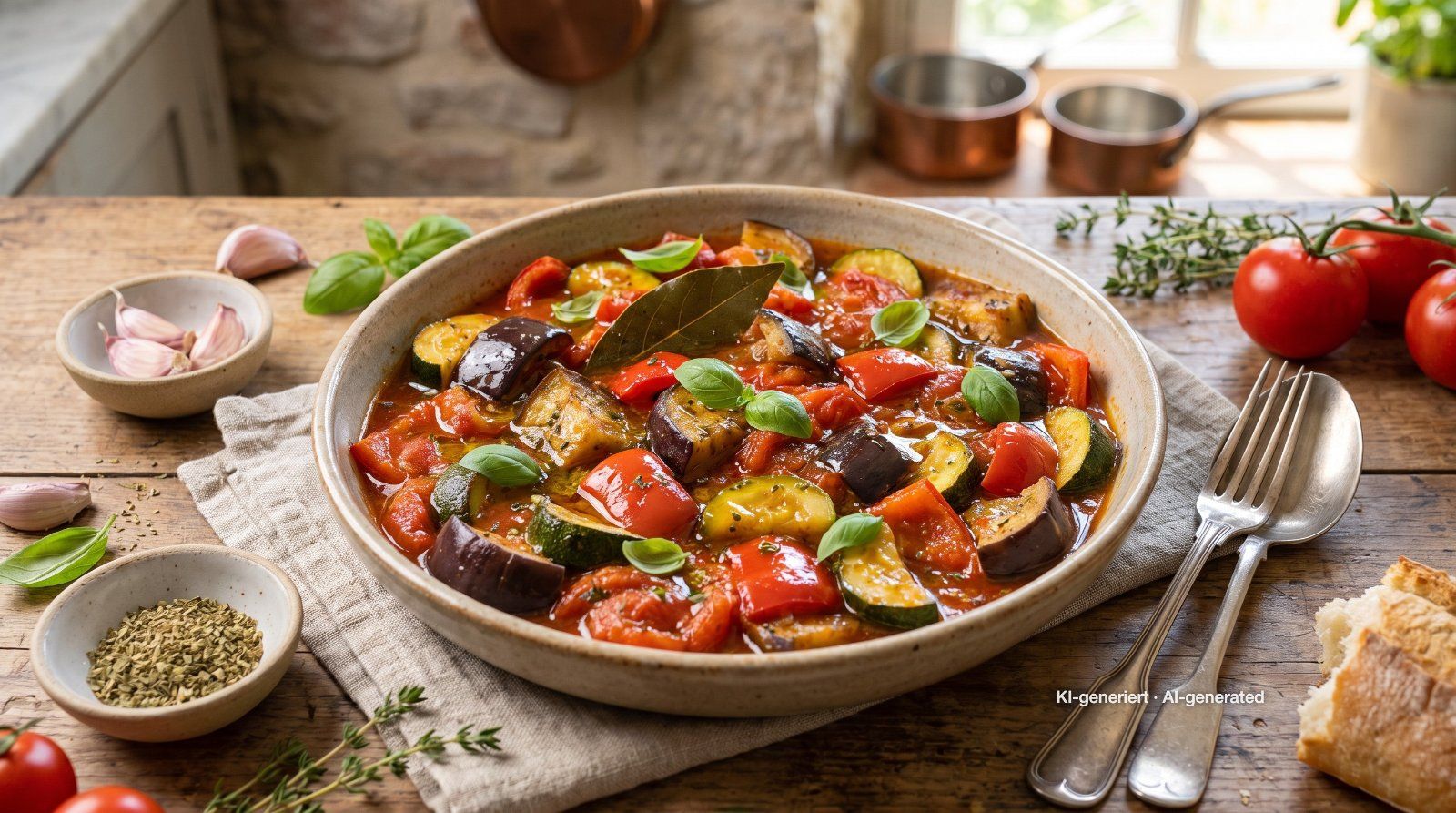 Ratatouille op Provençaalse wijze