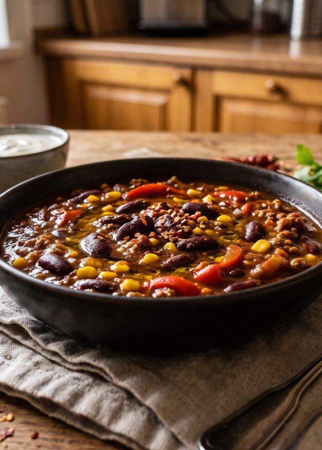 Smoky Chili sin Carne