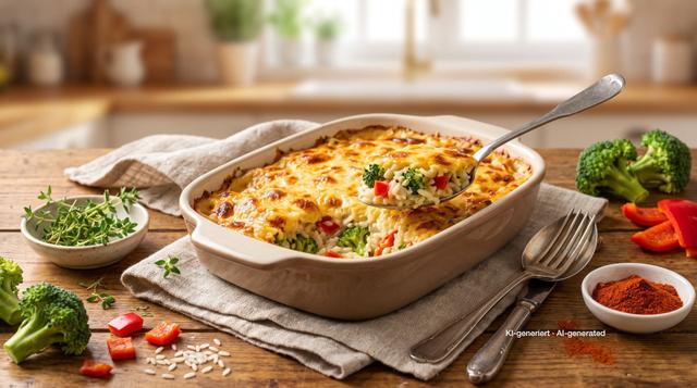 Rice Vegetable Bake