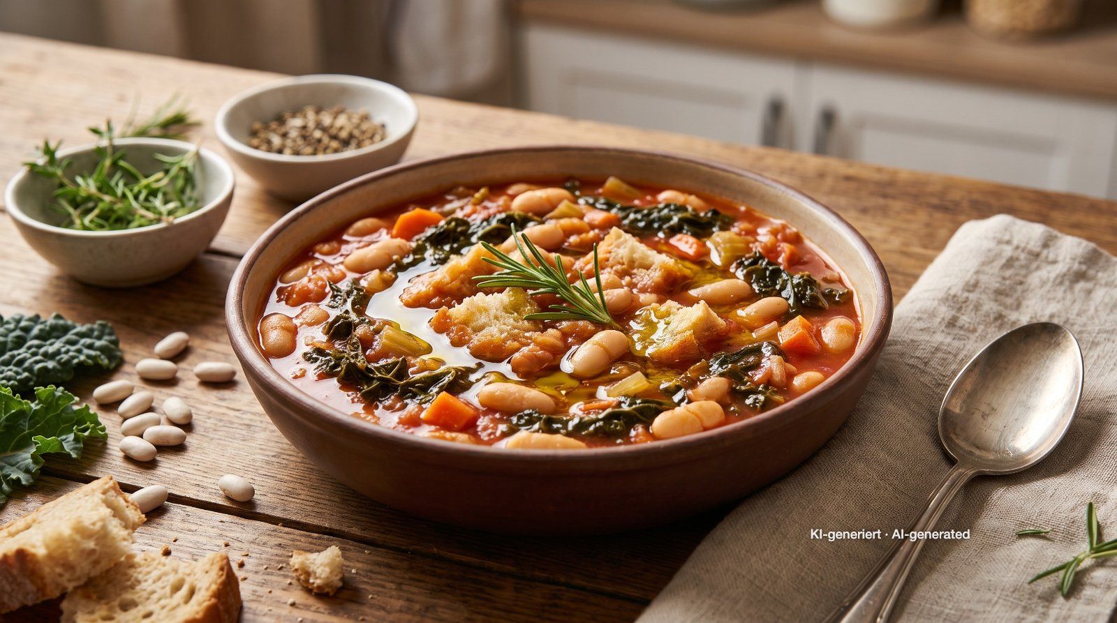 Ribollita – Tuscan Bread and Bean Stew