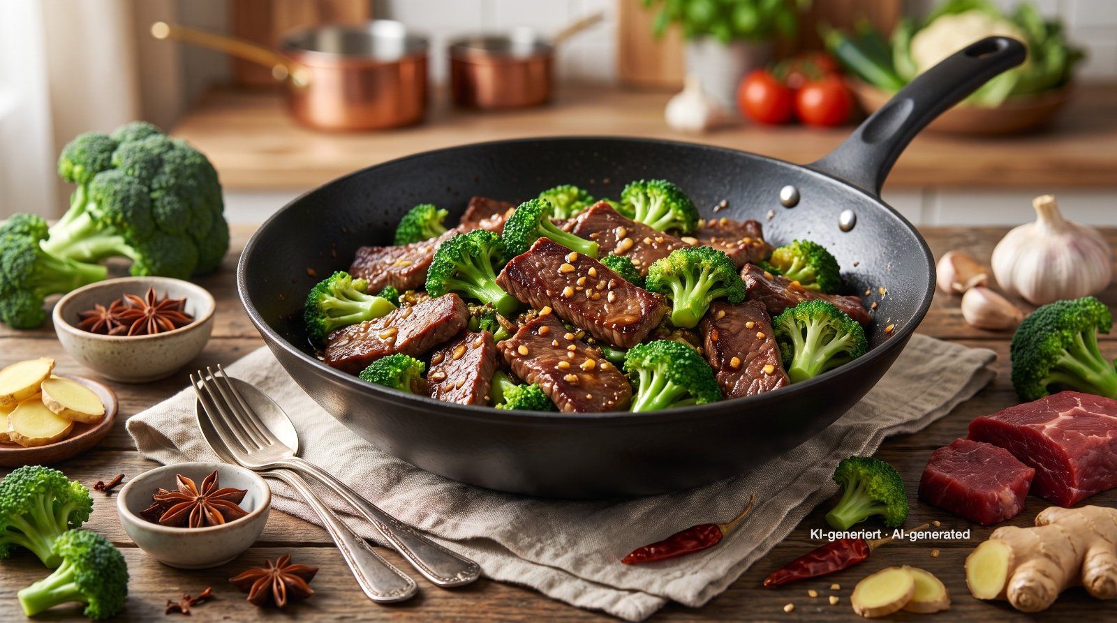 Rundvlees met broccoli