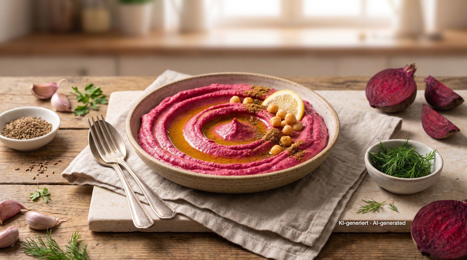 Rote-Bete-Hummus