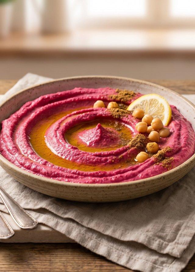 Rote-Bete-Hummus