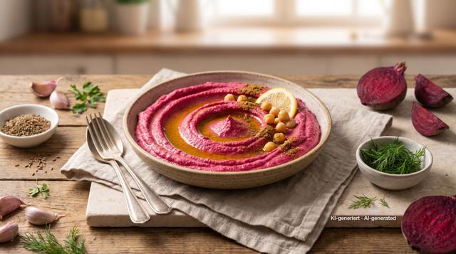 Rote-Bete-Hummus