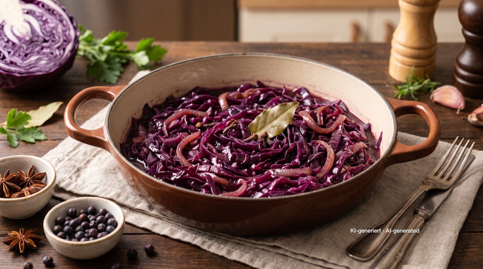 Rotkohl selbst gekocht