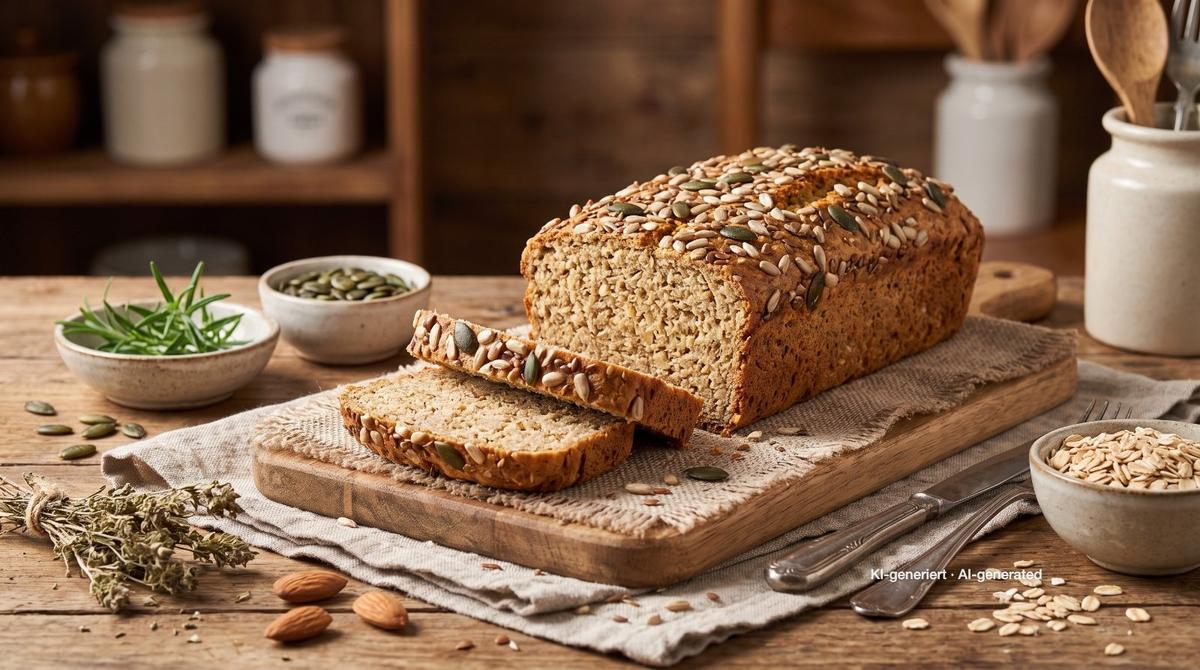 High-Protein Quark Bread – Recipe and image AI-created, editorially reviewed