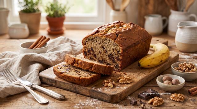 Smeuïg bananenbrood