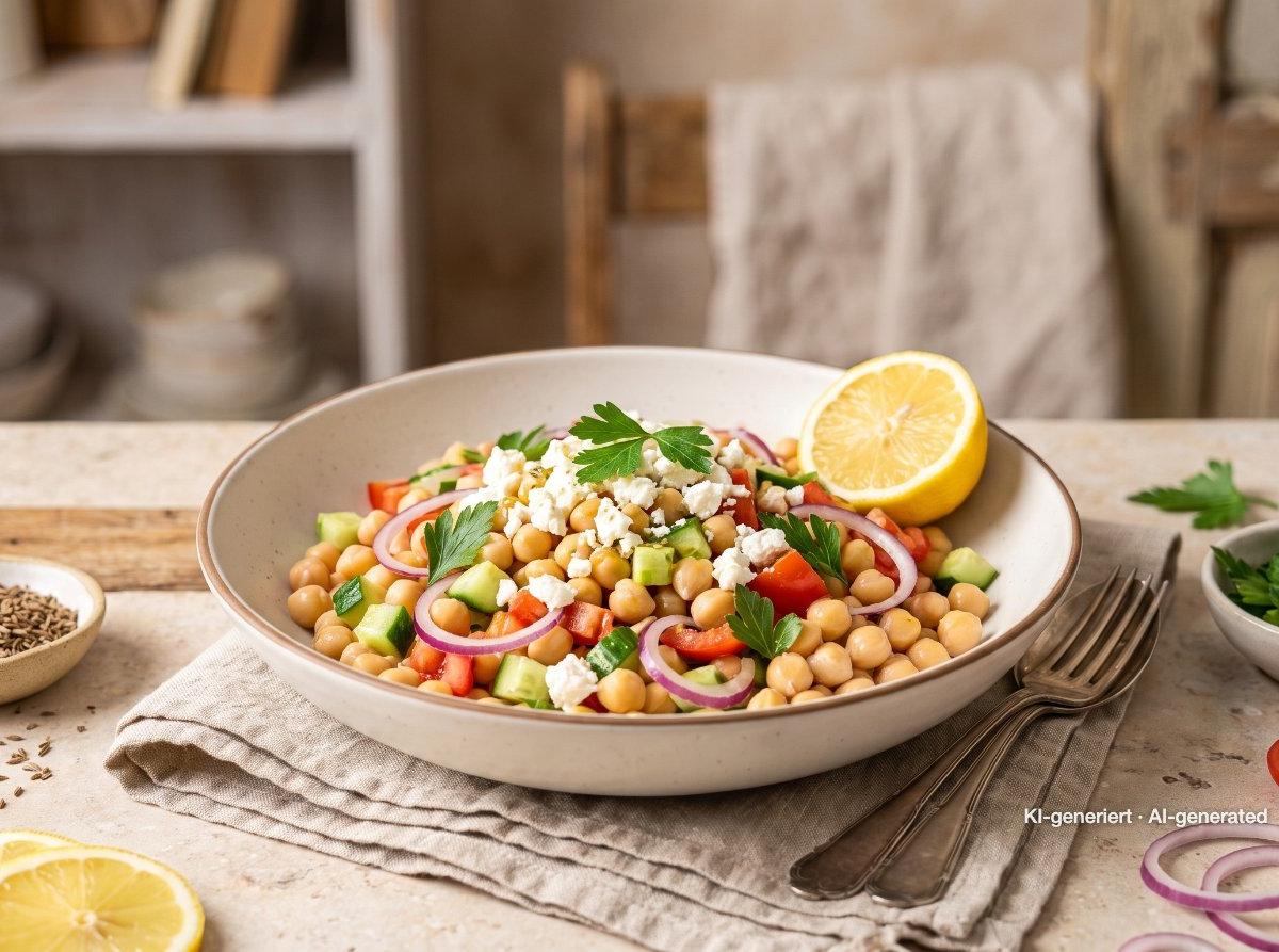 Quick Chickpea Salad