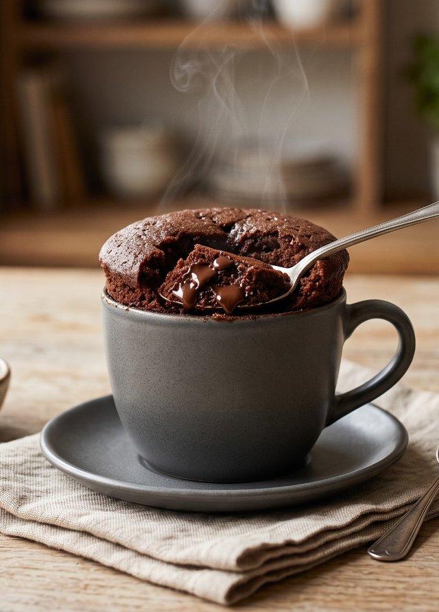 Mug cake au chocolat