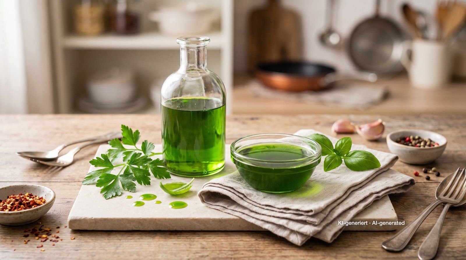 Homemade Herb Oil