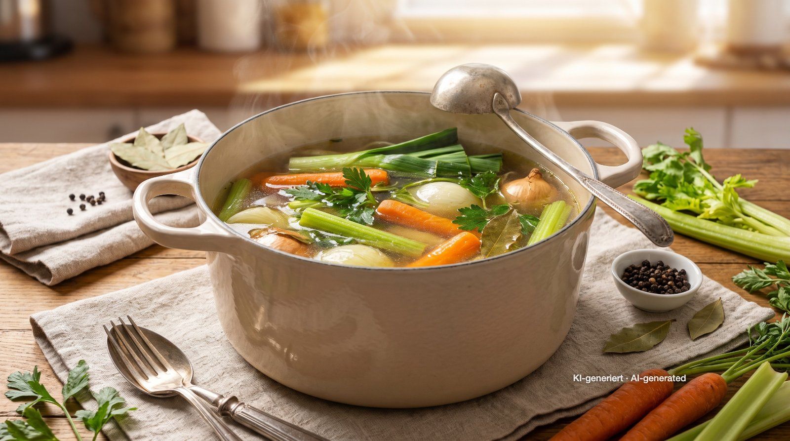 Homemade Vegetable Broth